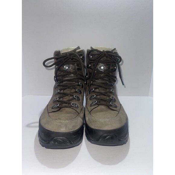 Lowa Trekker Brown Leather Lined Men’s Hiking Boots 9 US Men GUC main image 9